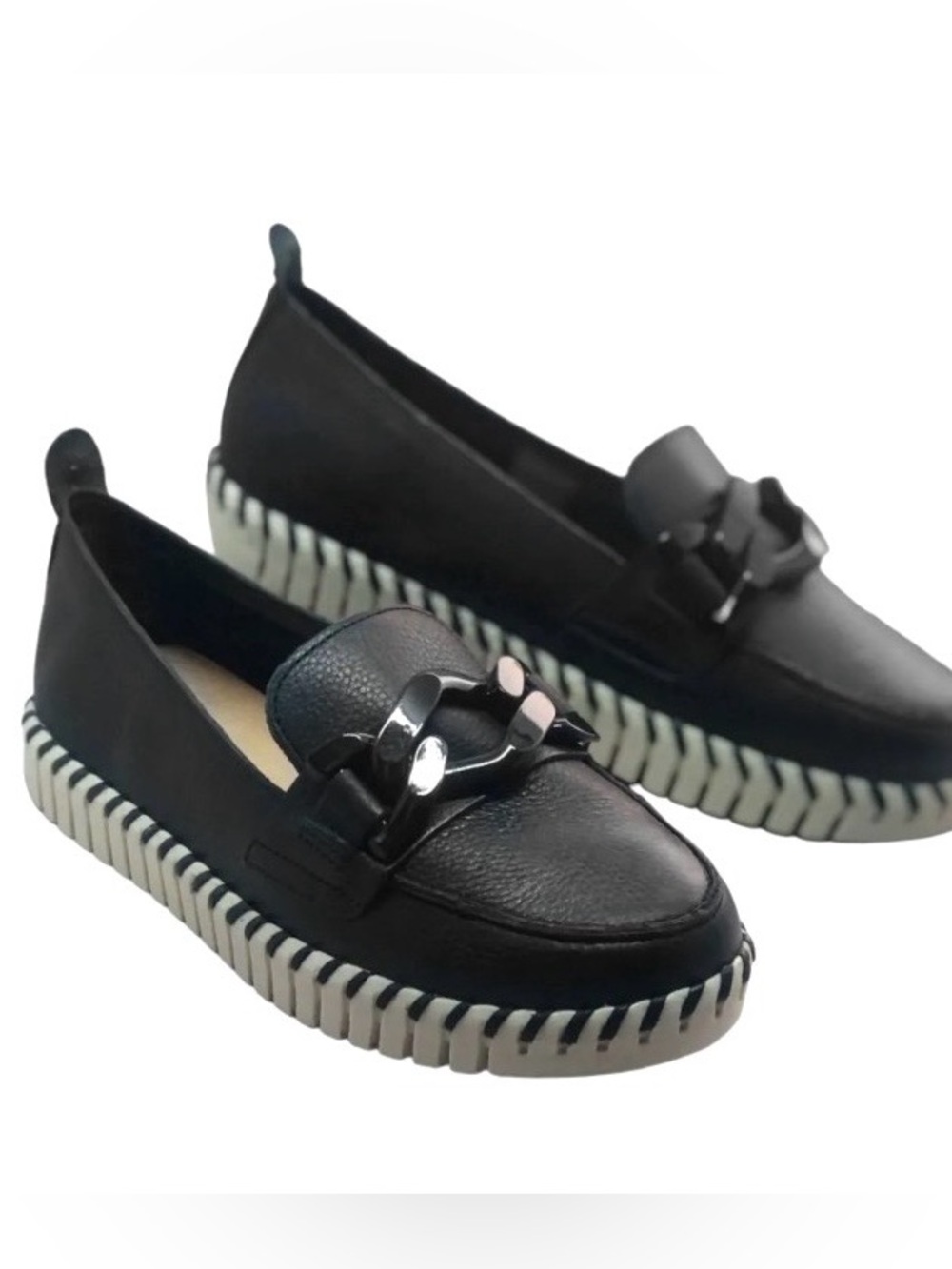 Bottero Black Leather Tennis Shoes | 5